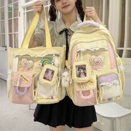 Backpack School Bag Girl Back Pack For Children Kid Child Teenager Female Class Schoolbag Primary Women Bagpack Teen Bookbag Kit