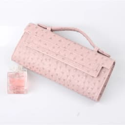 XMESSUN Customized Ostrich Pattern Long Clutch Bag PU Leather Party Tote Bag High Quality Designer Handbags Ins Trendy Bag