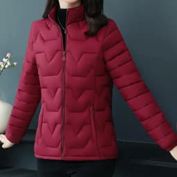 Autumn Winter New Cotton-Padded Coat Women's Short Outwear Fashion Loose Oversizee 5XL Light Warm Down Cotton-Padded Jacket