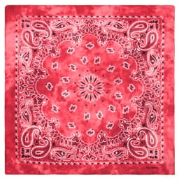 Cotton Tie Dye Cashew Flower Paisley Bandana Hip Hop Outdoor Riding Headscarf Mask Square Scarf Headband Gift For Men Boys Girls