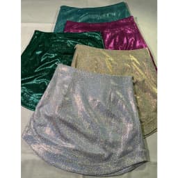 Slim Chic Elegant Women Mini Skirts Green Satin High Street Solid Side Zipper Sexy Bodycon Skirt Faldas Mujer