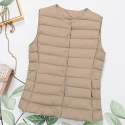 2026 New Arrivals Autumn Winter Warm Women Sleeveless Down Liner Waist Coat Female Ultra Light White Duck Down Vest Jackets