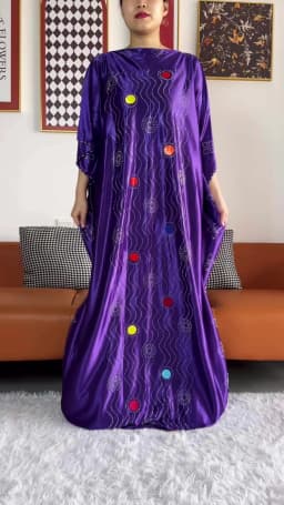 2026 African Summer Kaftan Muslim Women Dress India Caftan Traditional Wear Printed Fabric Africa Femme Maxi Casual Outfit