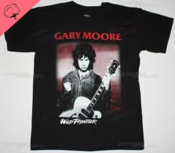 Gary Moore Wild Frontier'87 Fashionable street casual trend Comfortable summer all-purpose T-shirt for men and women
