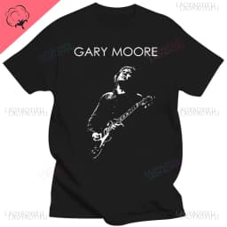 Gary Moore Wild Frontier'87 Fashionable street casual trend Comfortable summer all-purpose T-shirt for men and women