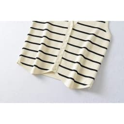 YENKYE 2023 Women Fashion Single Breasted Striped Tank Top Sexy Sleeveless Ladies Summer Crop Top