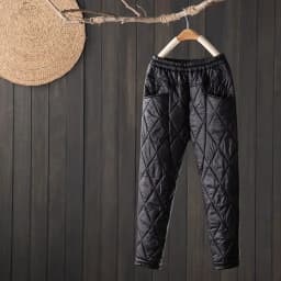 New Winter Warm Ultra-light Duck Down Sweatpants Elastic High Waist Baggy Cotton Pants Women's Snow Wear Basic Straight Trousers