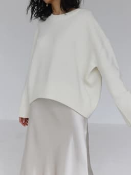 Light Blue Oversized Sweaters For Women Trend White Loose Sweater Casual Autumn Winter Warm Thick Knit Sweater Women Jumper