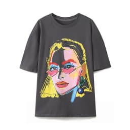 Women's Cotton T-shirt Summer 2025 High Quality Short Sleeve Tee Y2k Streetwear Fashion Shirts T Shirt Female Ladies Tops