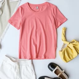 94% Cotton Summer Fashion Women T Shirt Basic O-Neck Girls Tops Black Tee Shirt Femme Camisetas De Mujer M30146