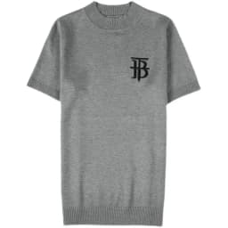 Luxury Men Summer Knitted T-shirt High Quality Slim Fit O-neck Tops Jacquard Tees Brand Clothing Social Club Pullovers T-Shirt
