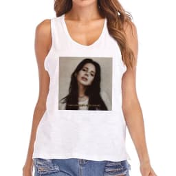 Hip Hop Vest Lana Del Rey Ldr Sailing T Shirt Tank Top Harajuku Women Vintage T-Shirt Streetwear Female Tshirt