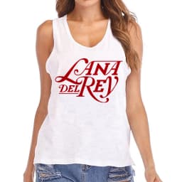 Hip Hop Vest Lana Del Rey Ldr Sailing T Shirt Tank Top Harajuku Women Vintage T-Shirt Streetwear Female Tshirt