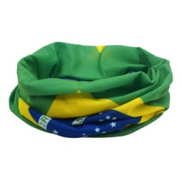 Brazil Flag Printed Cycling Head Bandana Anti-UV Fishing Scarf Unisex Neck Gaiter Seamless Face Cover Hiking Headwear Balaclava