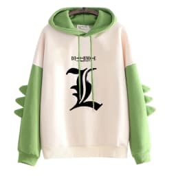 Japanese Anime Death Note Hoodies Men Kawaii Winter Warm Hoody Funny Cartoon Graphic Streetwear Harajuku Unisex Sweatshirts Male