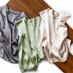 Korean Women's Summer Elegance Shirt Fashion Satin Tank Top Ice Silk Office Lady Blouse Elegant Summer Blusas