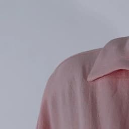 Oymimi Elegant Pink Cotton Sets For Women 2 Pieces Fashion Pockets Long Sleeve Lace-Up Shirts And High Waist Ruffled Shorts Sets