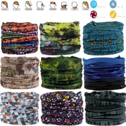 1701-1750 Outdoor Scarf Men Women Bandana Headwear Neck Gaiters Riding Camping Scarf Activities Seamless Magic Headband Hijab