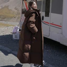 Thick -30 Degree Parka Women Winter Long Over-the-knee Down Jacket Female Loose Hooded Winter Jacket