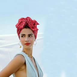 2023 French Vintage Twist Turban Hat Fashion Female Cotton Bandana Headband Women's Hair Cover Cap Floral Print Lady Head Wraps