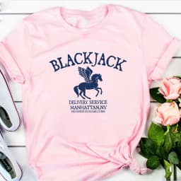Retro Percy Jackson and Olympian SPQR Tshirt Blackjack Shirt Delphi Strawberry T-Shirt Camp Half Blood Shirts Unisex Hipster Top
