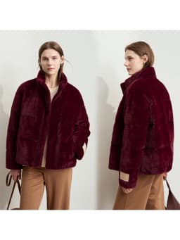 AMII Minimalist Down Jacket for Women 2025 Winter New Warm Lower Pile Duck Down Loose Thick Female Commuter Overcoat 12444008