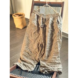 High Quality Women Ramie Wide Leg Pants Loose Elastic Waist Solid Color 2024 New Summer Autumn Casual Female Pants Korean Style
