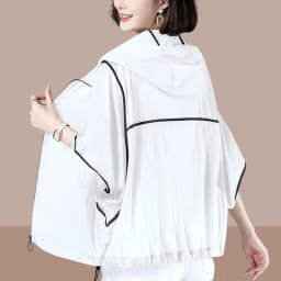 White Hooded Jacket Sunscreen Women's 2025 New Outwear Loose Long-Sleeved Summer Thin Cardigan Female Top Anti-UV Coat Khaki