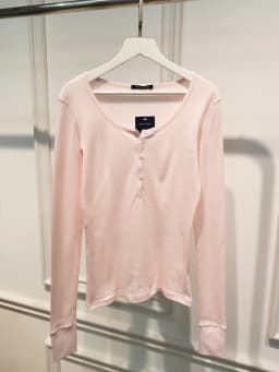 New Buttons Ribbed Slim Long Sleeve T-shirts Women Autumn O-Neck Cotton Tshirts Tops Female Simple Basic Tees Shirt Y2K Clothes
