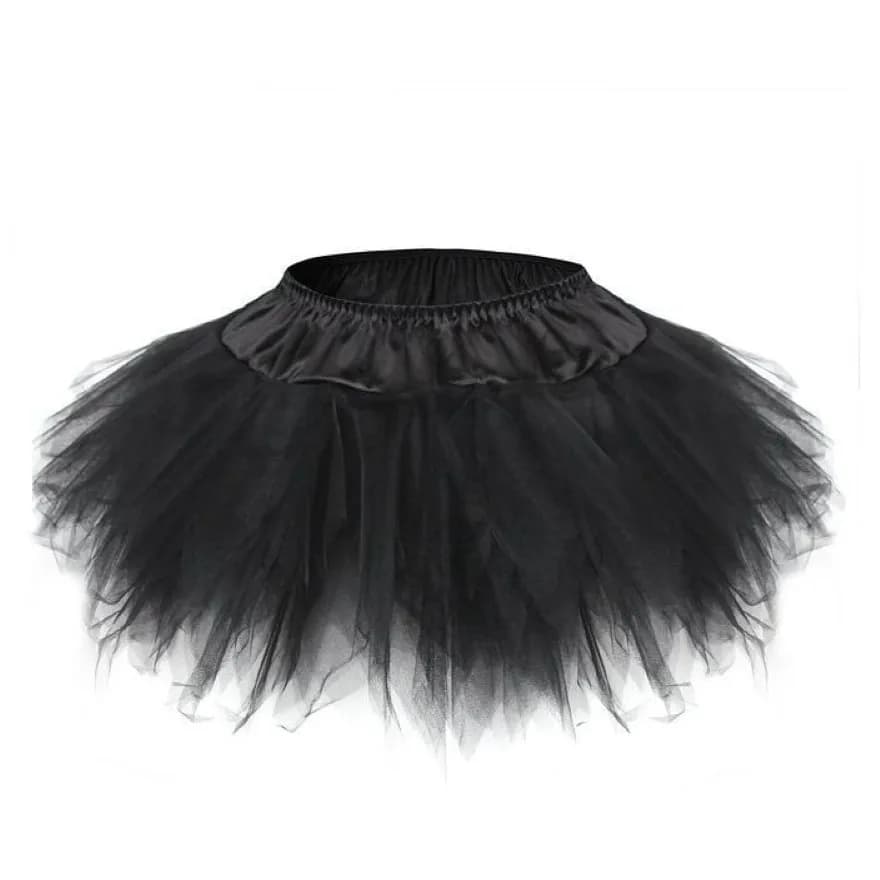 Adult Female Layered Tutu Mini Skirt Sexy Women Multilayer Mesh Tulle Showgirl Party Dance Skirts Plus Size Pettiskirt