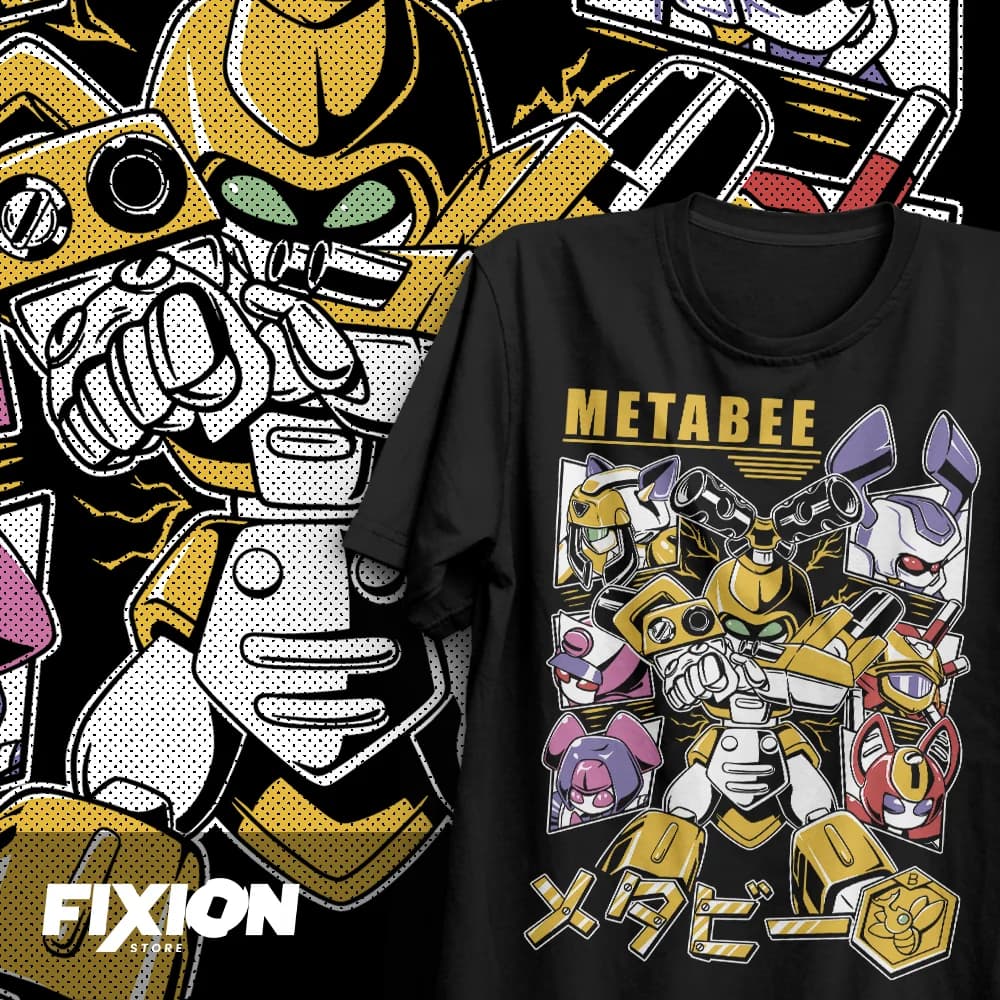 Medabots – Metabee GC Anime T Shirt Manga Gift For Anime Lover All Size Cotton