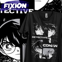 Detective Conan NAnime T Shirt Manga Gift For Anime Lover All Size Cotton