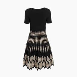 Wholesale Women's Black Jacquard High-end Luxury Fashion Ball Gown Celebrity Cocktail Party Bandage Dress