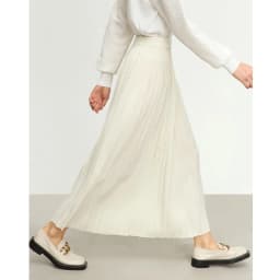 AMII Minimalist 2024 Pleated Skirt for Women Clothing Autumn New Loose Elastic Waist Knitted Ankle-length A-line Skirts 12323091