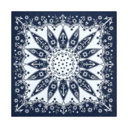 Navy Blue High Quality Hip Hop Cotton Square Scarf Men Sailboat Nautical Bandana Scarf Headband Paisley Gifts For Boys/Girls