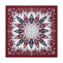 Navy Blue High Quality Hip Hop Cotton Square Scarf Men Sailboat Nautical Bandana Scarf Headband Paisley Gifts For Boys/Girls