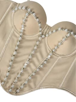 Sexy leopard print rhinestone corset crop top women summer club party tops woman street wear white mesh cropped halter tank top