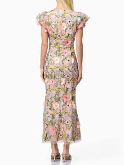 TWOTWINSTYLE Hit Color Spliced Appliques Slimming Dresses For Women Square Neck Sleeveless High Waist Temperament Dress Female