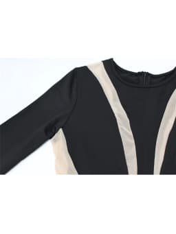 Sexy Black Long Sleeve Bodycon Jumpsuits Womens Elegant Body Bodysuit Clothes Birthday Party Nightclub Outfits Jumpsuit Overall