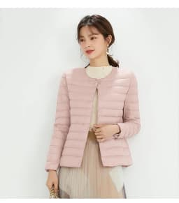 New Autumn Windbreaker 90% Duck Down Matte Fabric Lightweight Coat Ultra Light Women Warm Female Parka Down Jackets Plus Coats