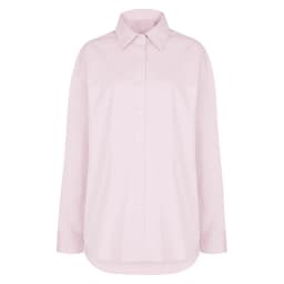 100% Cotton Women Shirts Casual Turn Down Collar Long Sleeve Tops Chic Elegant Pink Blouse Blusa Feminina