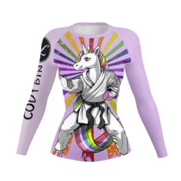 Cody Lundin Women Fightwear Long Sleeve No-Gi Jiu Jitsu Rash Guard BJJ Rashguard Compression Sports T-Shirts Casual Blouse