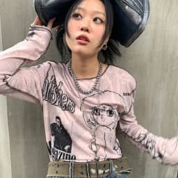 Karrram Y2k Aesthetics T-shirt Grunge Fairycore Harajuku Tshirt Japanese Cartoon Print Tee Shirts Korean Fashion Tops E-girl 00s