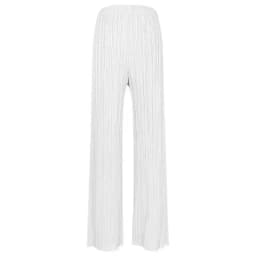Women's Casual Elegant Women's Miyake Pleated 2025 Designer Loose Straight Pleated Trousers High Waist Wide Leg Black Pants