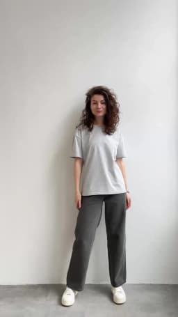 Hirsionsan 100% Cotton T Shirt Women 2024 Summer New Oversized Solid Tees Casual Basic Loose Tshirt Chic O Neck Female Tops