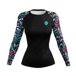 Fashion 3D Printed Comics MMA T-Shirt Women Compression Long Sleeve Fashion Bjj Rashguard Boxing Cosplay Costume Sport T Shirts