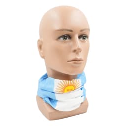 Summer Breathable Argentina Flag Bandana Seamless Face Shield for Worldwide Football Fans Outdoor Sports Headband Neck Gaiter