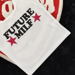 Vintage Sexy Star Future Milf Graphic Print Tank Top Women American Retro Y2k Crop Tops Short Sleeve T-shirts Streetwear