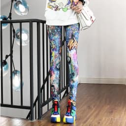 DOIAESKV Spring Autumn Fashion Leggings Sexy Casual Colorful Leg Warmer Fit Most Sizes Leggins Pants Trousers Women's Leggings