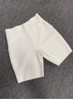 9 Colors Bandage Shorts Purple Pink Bandage Short Pants High Waist Top Quality Rayon Bandage Casual Sports Shorts